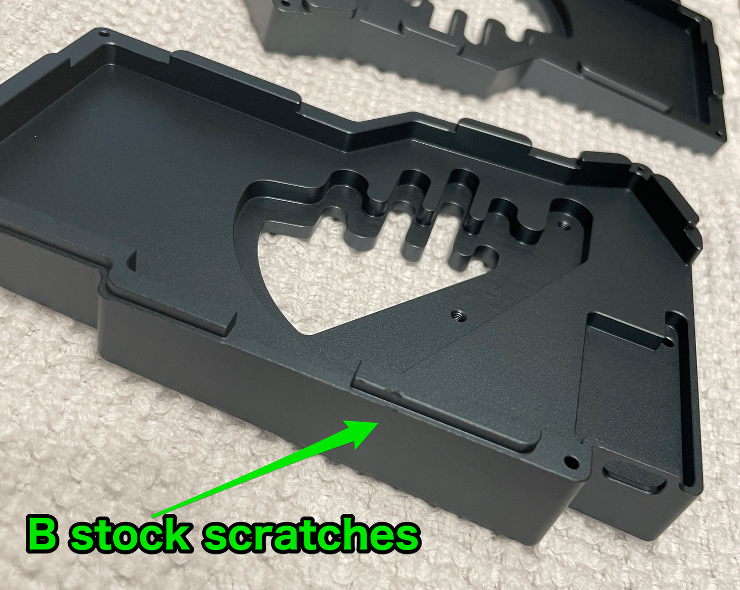 [SOLDOUT] Extra Corchim: space gray, BoB, raw, blasted