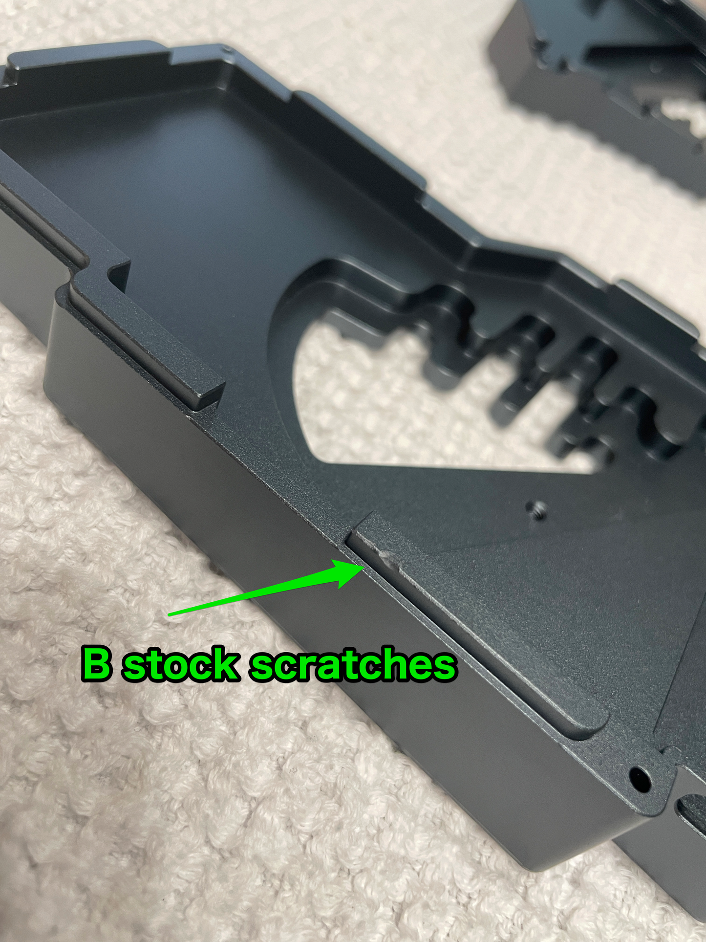 [SOLDOUT] Extra Corchim: space gray, BoB, raw, blasted